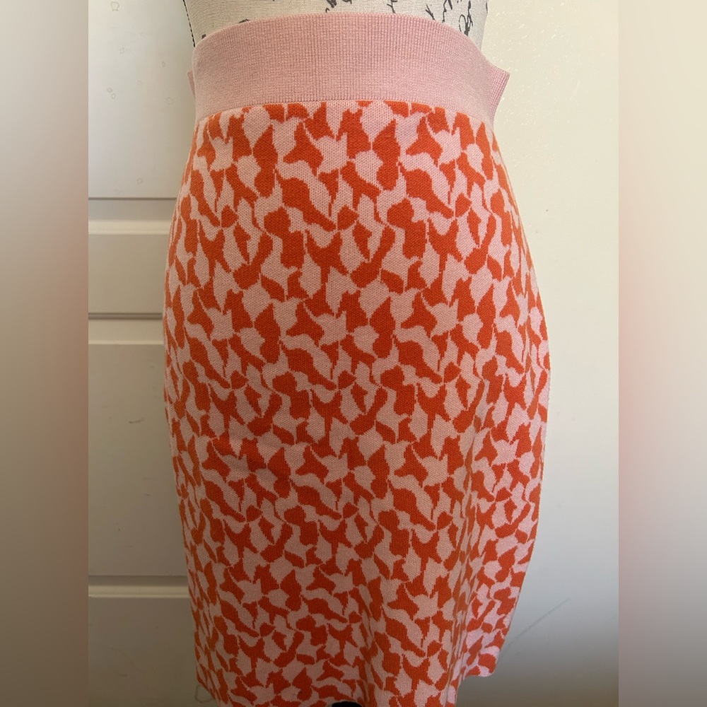 Anthropologie Orange and Pink Skirt - Picture 2 of 6